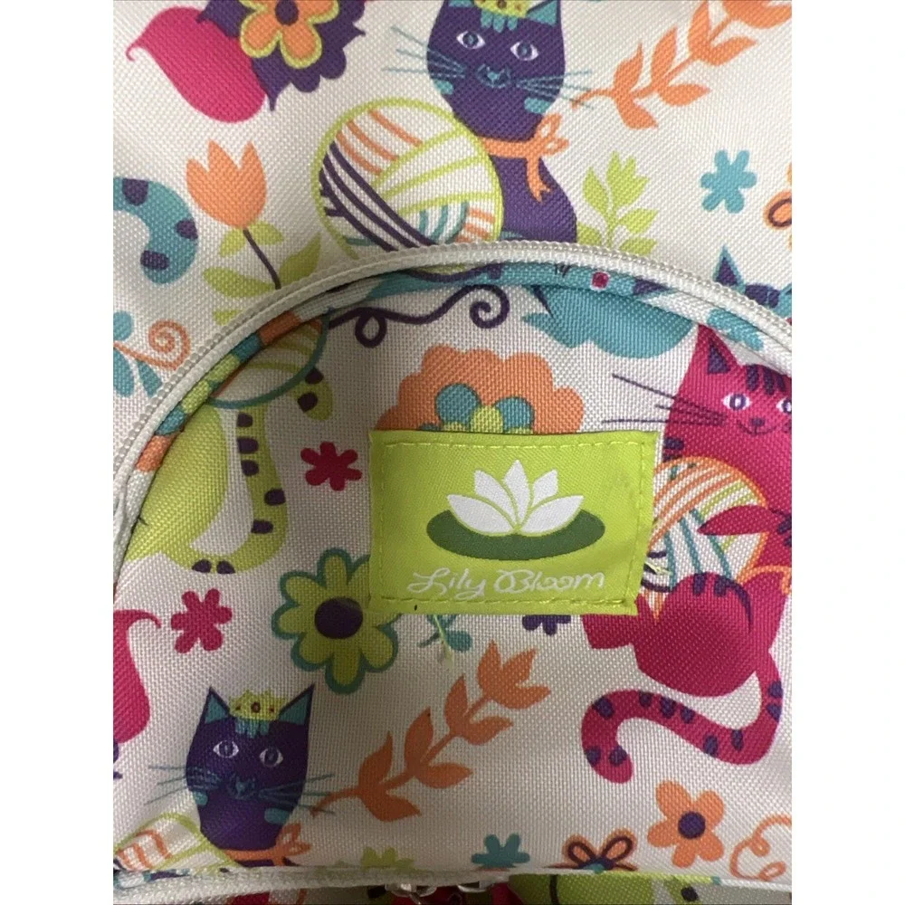 Lily Bloom Cat‎ Print Lunch Bagbox